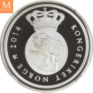 2014 Norway sølv 200 kroner Grunnloven NGC PF69