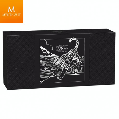 Australia 2022 LUNAR SERIES III "YEAR OF THE TIGER"  TRIO SETT