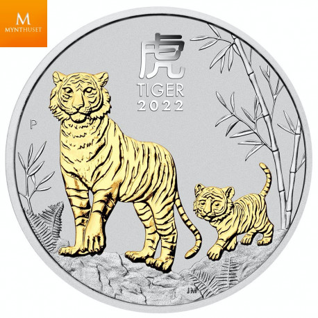 Australia 2022 LUNAR SERIES III "YEAR OF THE TIGER"  TRIO SETT