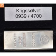 2015 NIUE Krigssølvet fra konvoi SL-64 Sølvbarre/ mynt på 10 oz .999 sølv
