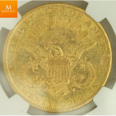 USA: 20 Dollar 1898 S kvalitet: AU58