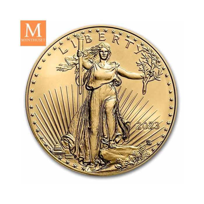 2023 USA 1/10 oz Gull Eagle BU M/kapsel
