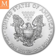 2020 USA 1 oz Sølv American Silver Eagle BU MED KAPSEL (Type1)