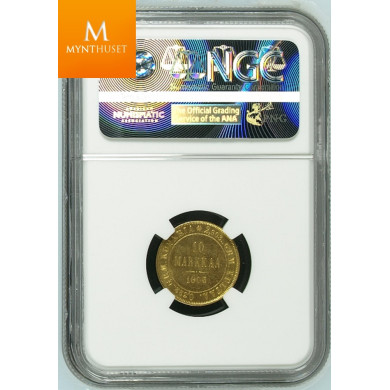 Finland: 10 Markkaa 1905 L sjelden mynt 