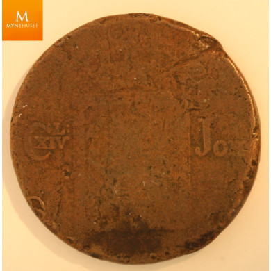 2 skilling Species 1834 Synlig årstall