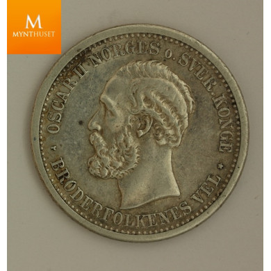 1 krone 1878 kvalitet 01 !