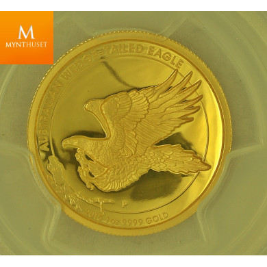 2015 Australia 1-oz Gold Wedge-Tailed Eagle PCGS PR69 DCAM High Relief