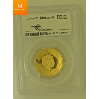 2015 Australia 1-oz Gold Wedge-Tailed Eagle PCGS PR69 DCAM High Relief