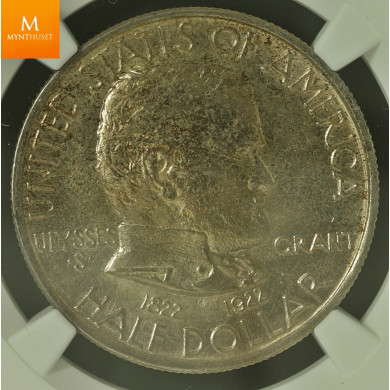 USA 50 Cents Grant 1922 NGC MS64 