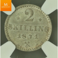 1/2 Speciedaler 1862 kvalitet pen 1+