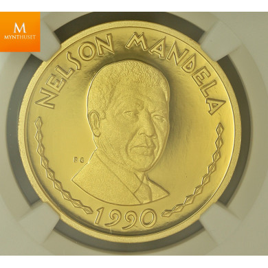 RWANDA 5000 Francs 1990 Nelson Mandela 