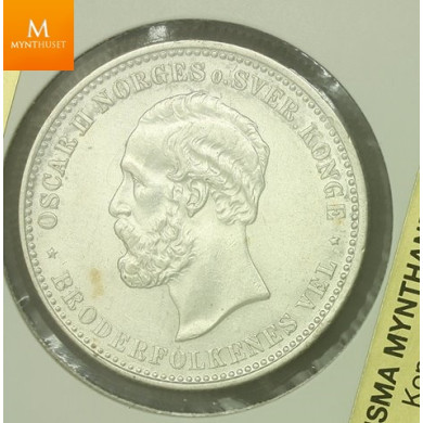 2 kroner 1894 kvalitet 0/01