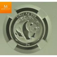Kina: 3 Yuan 2007 Panda 1999 PF69
