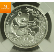 Kina:3 Yuan 2007 Panda 1988 PF69