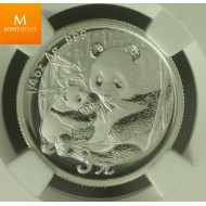 Kina:3 Yuan 2007 Panda 1988 PF69