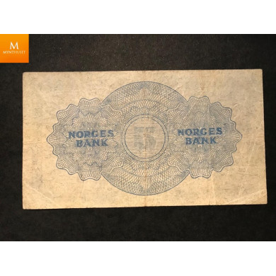 Sjelden! 5 kroner 1945 Z 0 million RRR seddel 