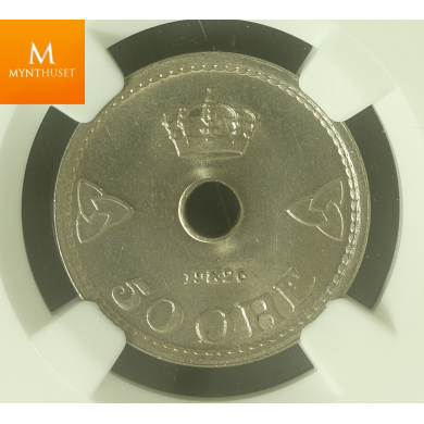 50 øre 1926 kvalitet 0 , MS65 
