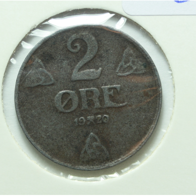 2 øre 1920 