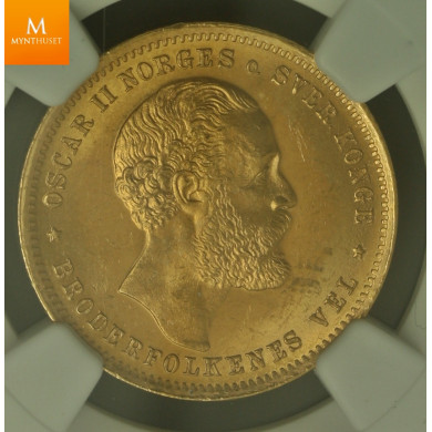 20 kroner 1902 Kvalitet MS65 