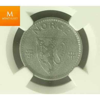 50 øre 1944 Z kvalitet MS63 