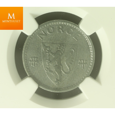 50 øre 1944 Z kvalitet MS63 