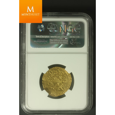 FRANCE 1515-1547 FRANCOIS I ECU Kvalitet AU50