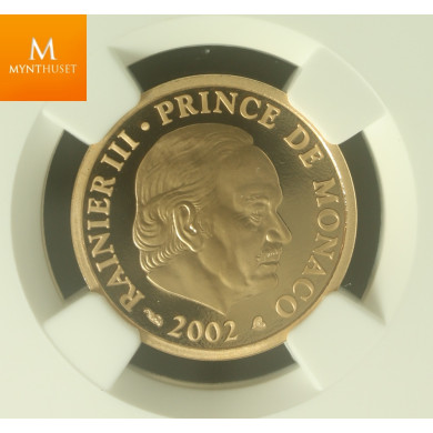 Monaco : 20 Euro 2002 Gradert PF69