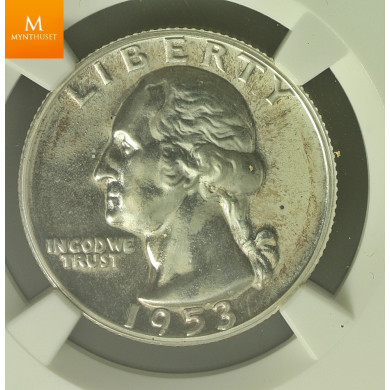 USA 50C, 25C, 10C, 5C og 1C i kvalitet Proof 