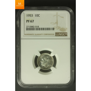 USA 50C, 25C, 10C, 5C og 1C i kvalitet Proof 