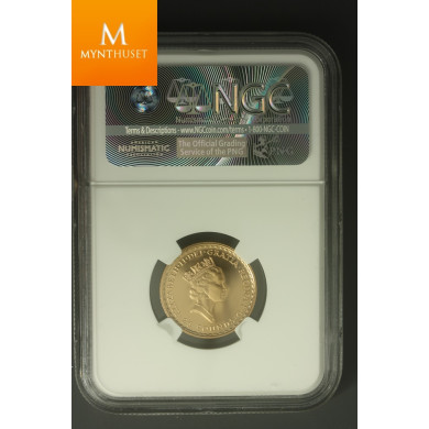 1989 UK Britannia Prof set, 1,85 oz gold