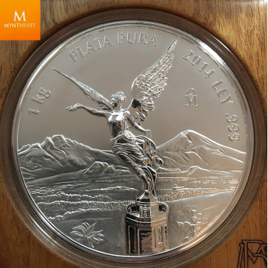 2014 Mexico 1 Kilo Silver Libertad Proof-Like