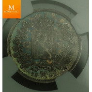 12 skilling 1862 kvalitet god 01 , AU55