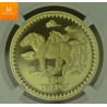 1976 Mongolia Gold 750 Tugrik Przewalski Horses NGC PF69