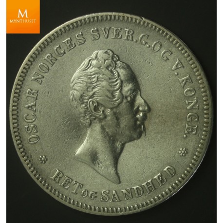 1/2 Speciedaler 1847 kv 1/1+