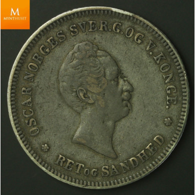 1/2 Speciedaler 1847 kv 1