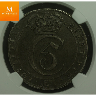 4 mark 1673 NGC gradert AU50