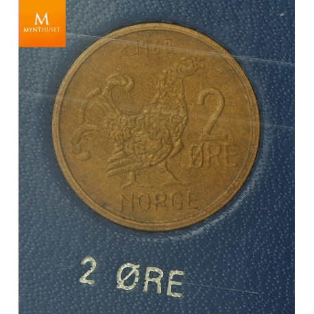 Norway: Hardplast årsett 1968 pent sett