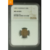 1 øre 1897 kvalitet 0 , NGC MS64 BN