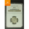50 øre 1880 kvalitet 0 , NGC MS66