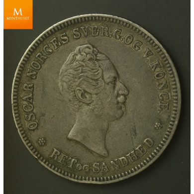 1/2 Spceciedaler 1849 kvalitet 1+