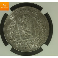 1/2 Speciedaler 1862 kvalitet pen 1+++