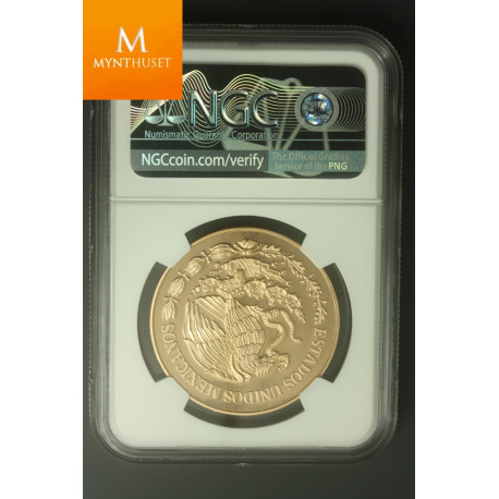 2010MO Mexico Gold 200 Pesos Bicentennial NGC PF70