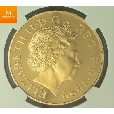 1999 G.Britain Gold 5 Pound Millenium NGC PF70 Ultra Cameo
