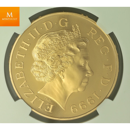 1999 G.Britain Gold 5 Pound Millenium NGC PF70 Ultra Cameo