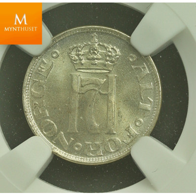10 øre 1914 kvalitet 0 , NGC MS66