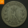 2 kroner 1887 kvalitet svak 1 riss