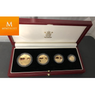 UK: Britannia gold proof set 1,85 oz gull