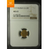 Russia 1/2 Rouble 1777 NGC MS63