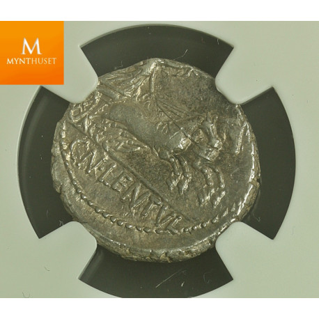 Roman Republic: Lentulus C.88 BC NGC Choice Very Fine