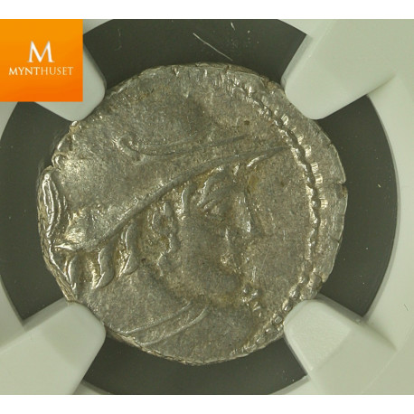 Roman Republic: Lentulus C.88 BC NGC Choice Very Fine
